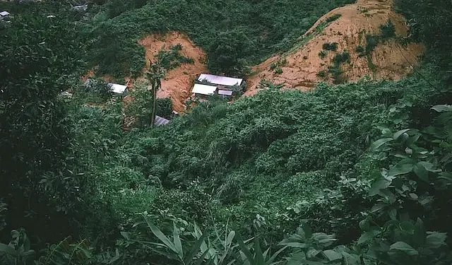 Chittagong Hill Tracts from above. Photo by Tareq Hasan.