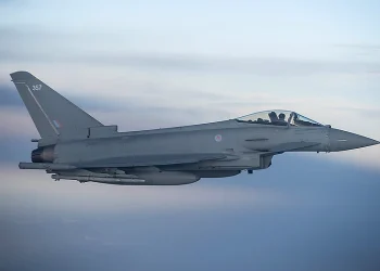 Air policing British-Typhoon-3. Photo by NATO. Flickr.
