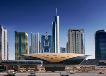 Dubai Metro, UAE. Photo by Aedas_. Flickr.