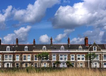 Cardiff - Terrace Houses. Photo by Mike Finn. Flickr.