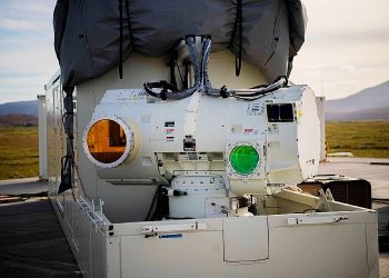 Dragonfire technology on the ground. Photo by the MOD.