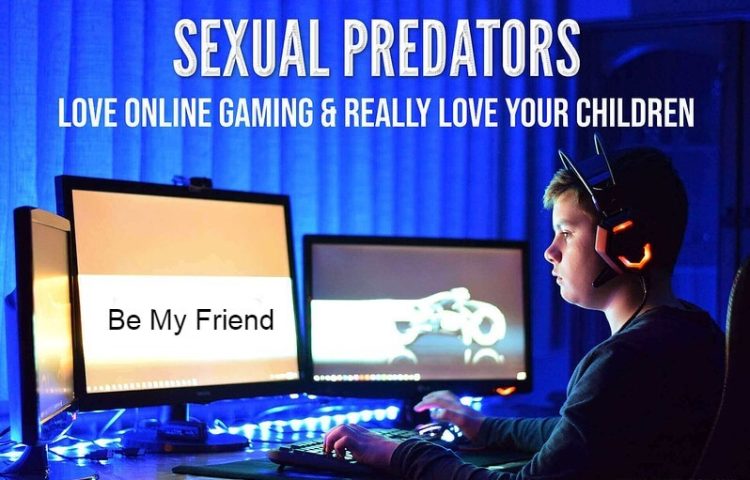 Safeguarding children UK. Online Sexual Predators. Photo by iPredator.