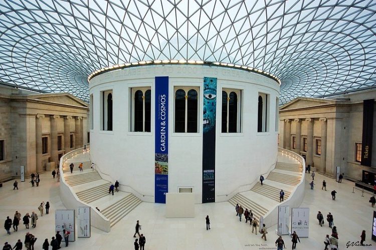 British Museum Hall, London. Photo by Gumernio Viciano. Flickr.