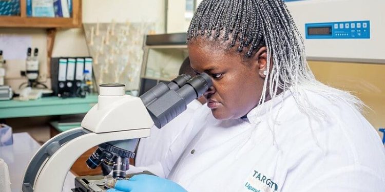 Krystal Mwesiga Birungi is the Field Entomology Coordinator for Target Malaria Uganda. Photo by Target Malaria. AMA.