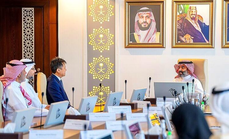 UK and Saudi Arabia research collaboration. WIPO Director General Meets with Saudi Minister of Communication and ICT. Photo by WIPO and OMPI. Wikimedia.