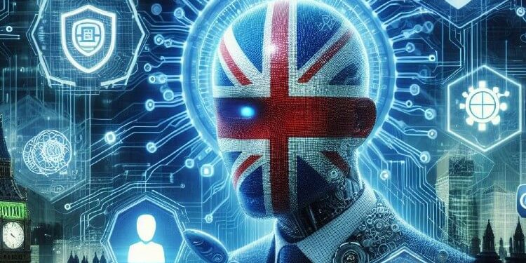 UK government security in the new AI. Photo by Artificial Intelligence. THX News.