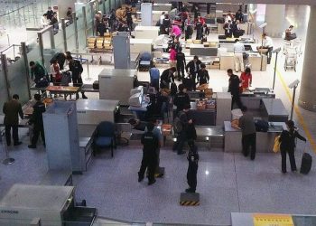 Asian airport security. Photo by Bfishadow. Flickr.