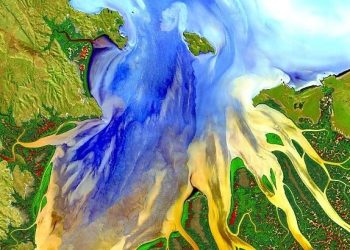 Enhanced Landsat Image of Western Australia. Photo by U.S. Geological Survey. Flickr.