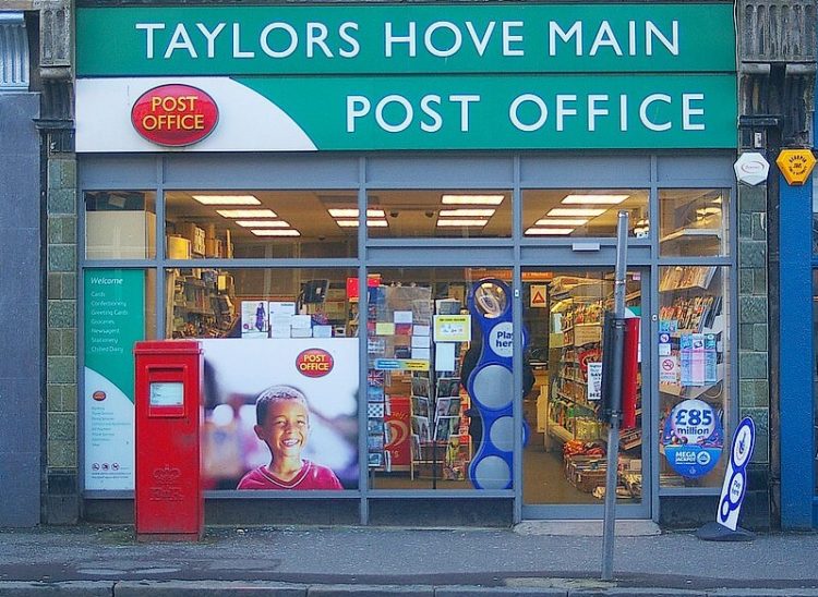 Hove, Brighton, Sub Post Office. Photo by Jelm6. Flickr.