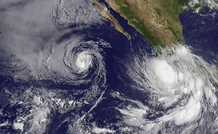 NASA Sees Two Tropical Cyclones in Eastern Pacific. Flickr.