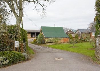 Various sheds are part of Bowles Farm, Sheffield. Photo by Peter Facey. Geograph.