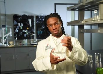 Fuanyi Fobellah. Photo by Ohio State University. NASA.
