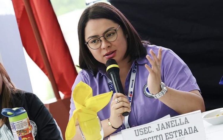 National Authority for Child Care Executive Director Janella Estrada. Photo from NACC Facebook. PNA.