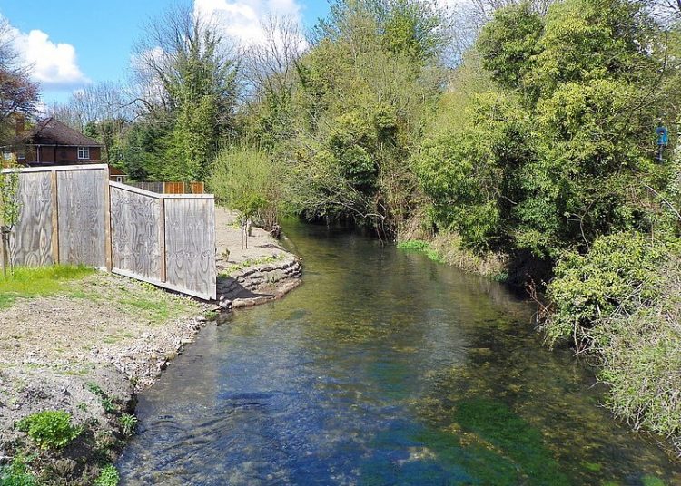The River Wye at Wooburn Green. Photo by Peter O'Connor. Flickr.