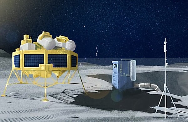 Aqualunar Challenge Lander. Photo by UK Space Agency. Gov.uk.