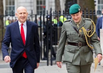 New UK Defence Secretary John Healey. Photo by the MOD. Gov.uk.