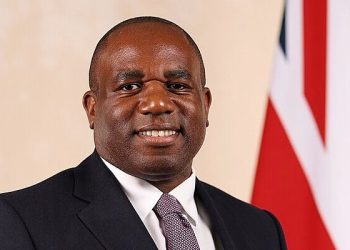 Portrait photo of David Lammy, 2024. Photo by the Foreign Office. Gov.uk.
