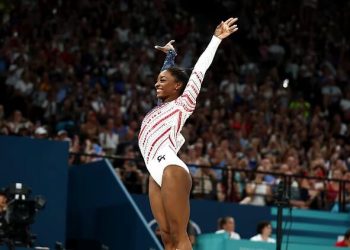 Simone Bales Helps USA Team to Victory in Paris 2024. Photo by Getty Images. Olympics Games.