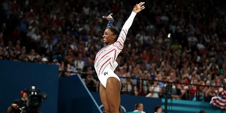 Simone Bales Helps USA Team to Victory in Paris 2024. Photo by Getty Images. Olympics Games.