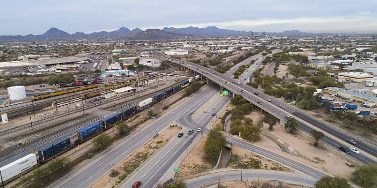 22nd Street Bridge Revitalization Project, Tucson. Photo by DTM Capital Improvement Projects.
