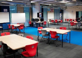 Albany Senior High School classroom. Photo by Kristina D.C. Hoeppner. Flickr.