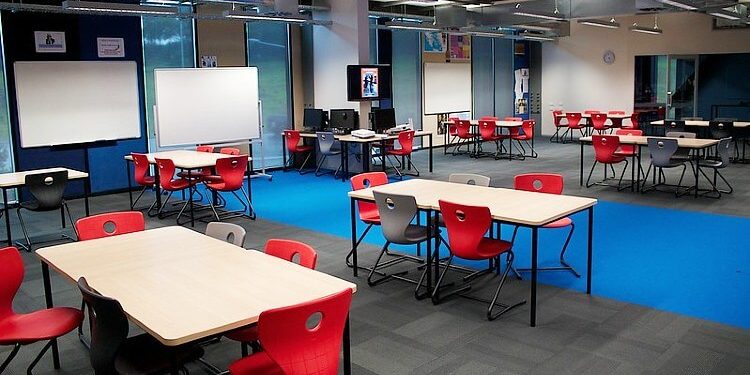 Albany Senior High School classroom. Photo by Kristina D.C. Hoeppner. Flickr.