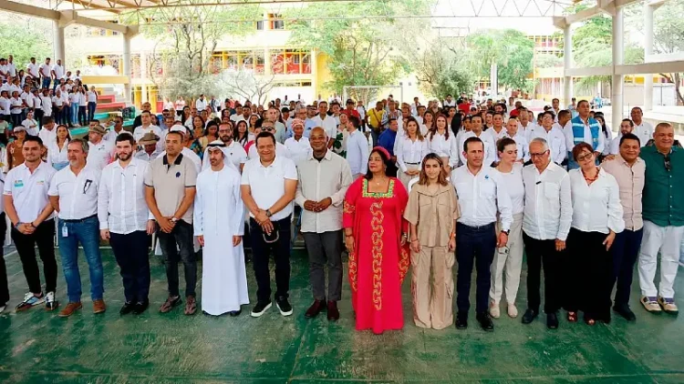 Colombia and the UAE complete the negotiation of the MOU for the construction of a hospital, La Guajira. Photo by Colombian Government.