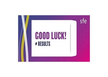 Good Luck for the 2024 A Level results. Graphics by Student Loans Company. Gov.uk.