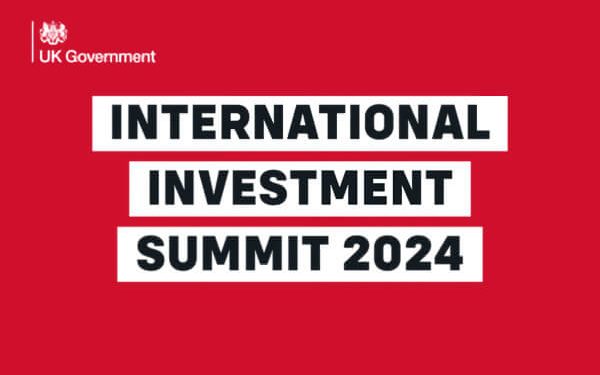 International Investment Summit 2024. Artwork by Depart of Business and Trade. Gov.uk