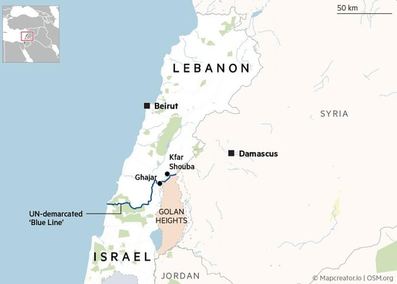 Map of the blue line. Artwork by the Map Creator. Perplexity.