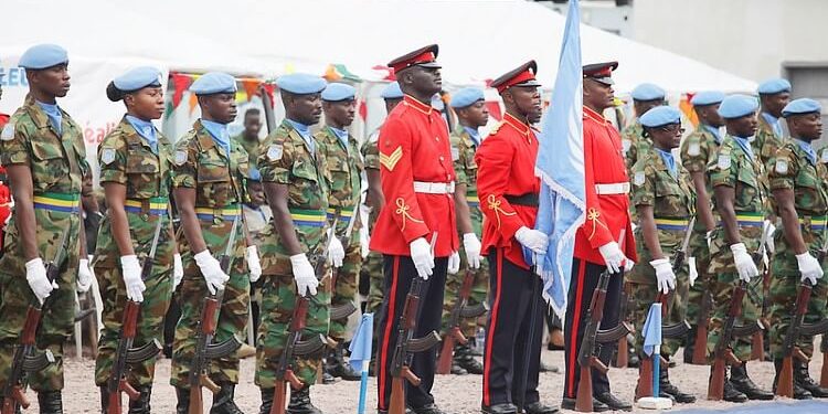 UN Peacekeepers Day celebration in the DR Congo. Photo by MONUSCO. Flickr.