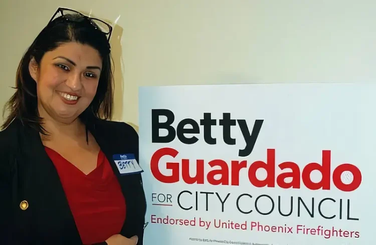 Betty S Guardado during her election campaign. Photo by Betty S Guardado.