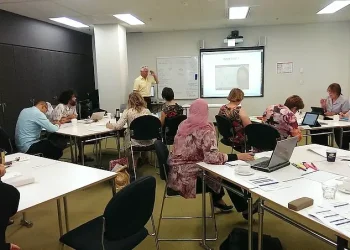 Centre for Adult Education Flipped Learning Design in VET Workshop. Photo by Vanguard Visions.