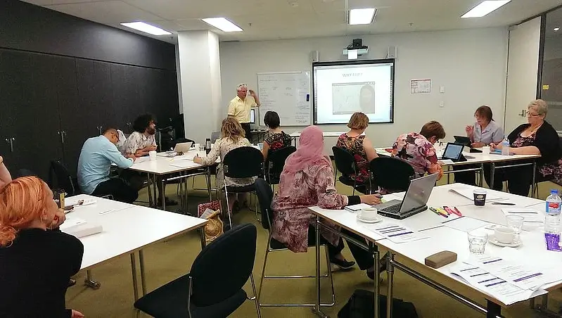 Centre for Adult Education Flipped Learning Design in VET Workshop. Photo by Vanguard Visions.