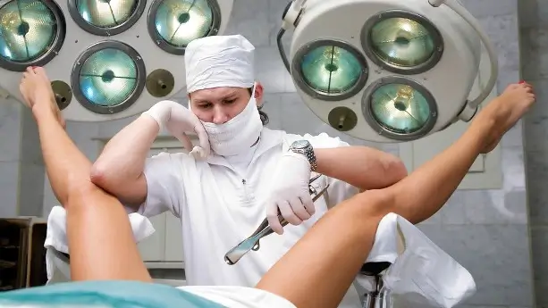 Doctor performing an abortion. Photo by Tips Times Admin.