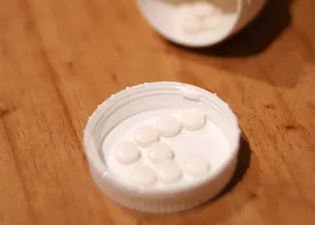 Hydrocortisone tablets. Photo by Steven Lilley.