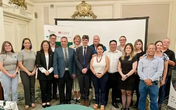 Defra delegation in Guatemala City. Photo by British Embassy Guatemala City.