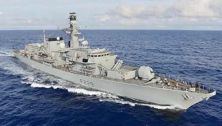 HMS Lancaster. Type 23 Frigate. Photo by Defence Imagery.