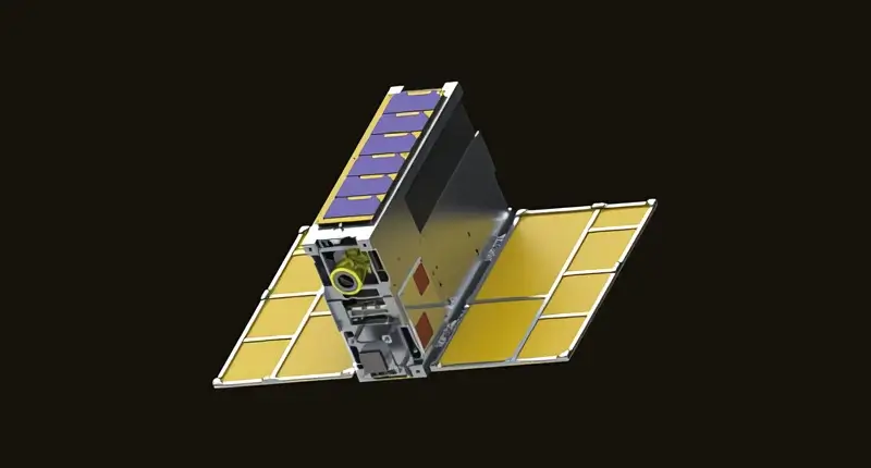 LISSA nanosatellite. Photo by Defence Science and Technology Laboratory.
