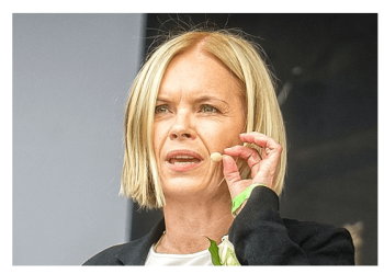 Mariella Frostrup. Photo by Garry Knight.