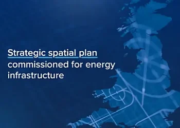 Strategic spatial plan commissioned for energy infrastructure. Artwork by the Dept. for Energy.