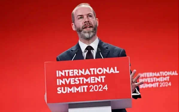 The Rt Hon Jonathan Reynolds at the International Investment Summit 2024. Photo by UK Government.