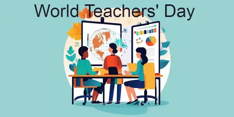 World Teachers' Day. Image generated by Pixlr AI.