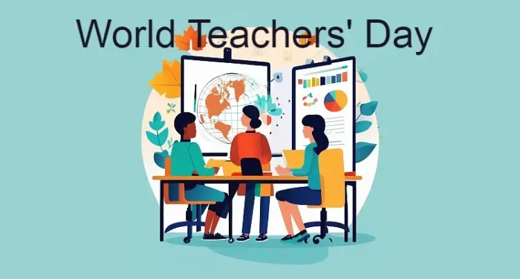 World Teachers' Day. Image generated by Pixlr AI.