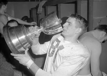 Grey Cup Final, 1956. Photo by Toronto History.