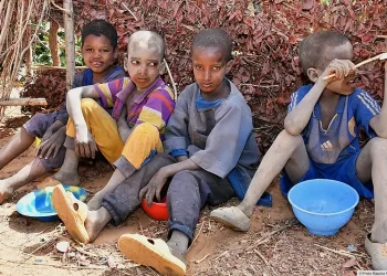 Hungry children in Niger. Photo by Ministerie van Buitenlandse Zaken.