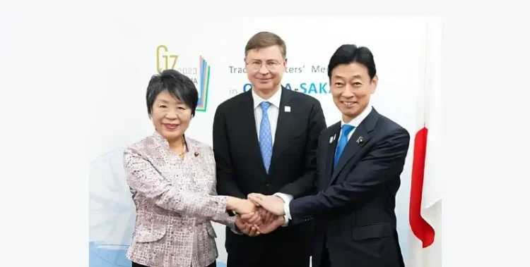 Japan-EU High-level Economic Dialogue. Photo by MOFA