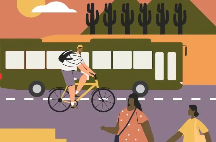 Pathways to Opportunity Start with People. Artwork by City of Tucson.