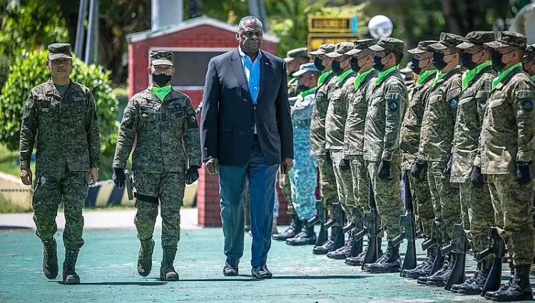 Secretary of Defense Lloyd Austin visits Zamboanga, Philippines. Photo by U.S. Secretary of Defense.