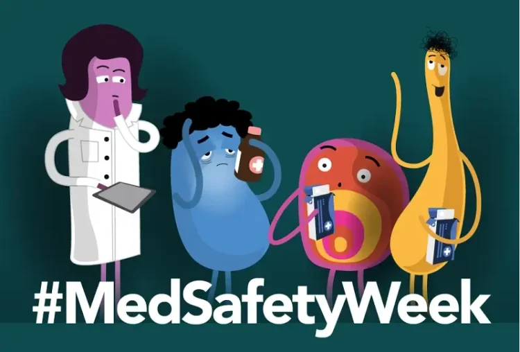 The ninth annual MedSafetyWeek. Artwork by the UK Government.